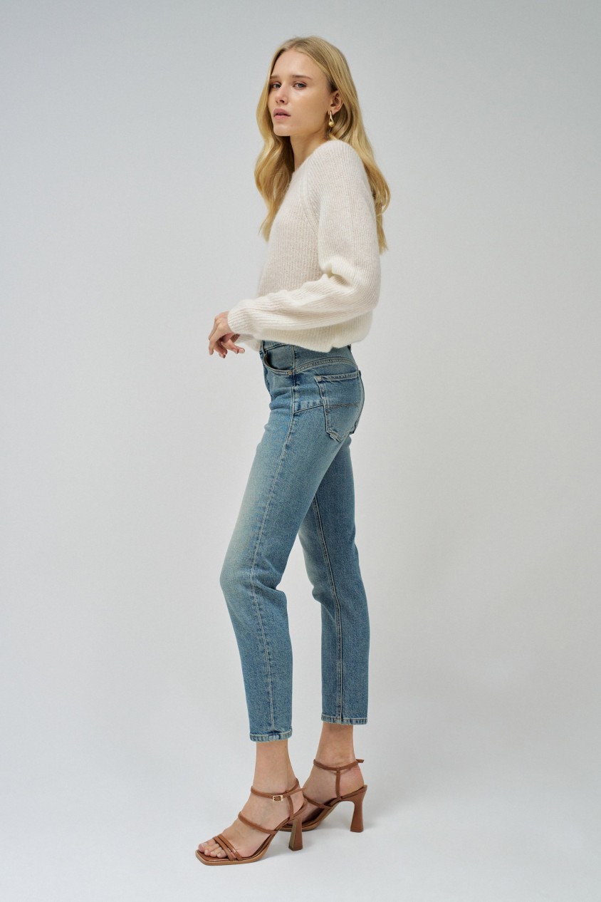 VAQUEROS FAITH PUSH IN CROPPED SLIM