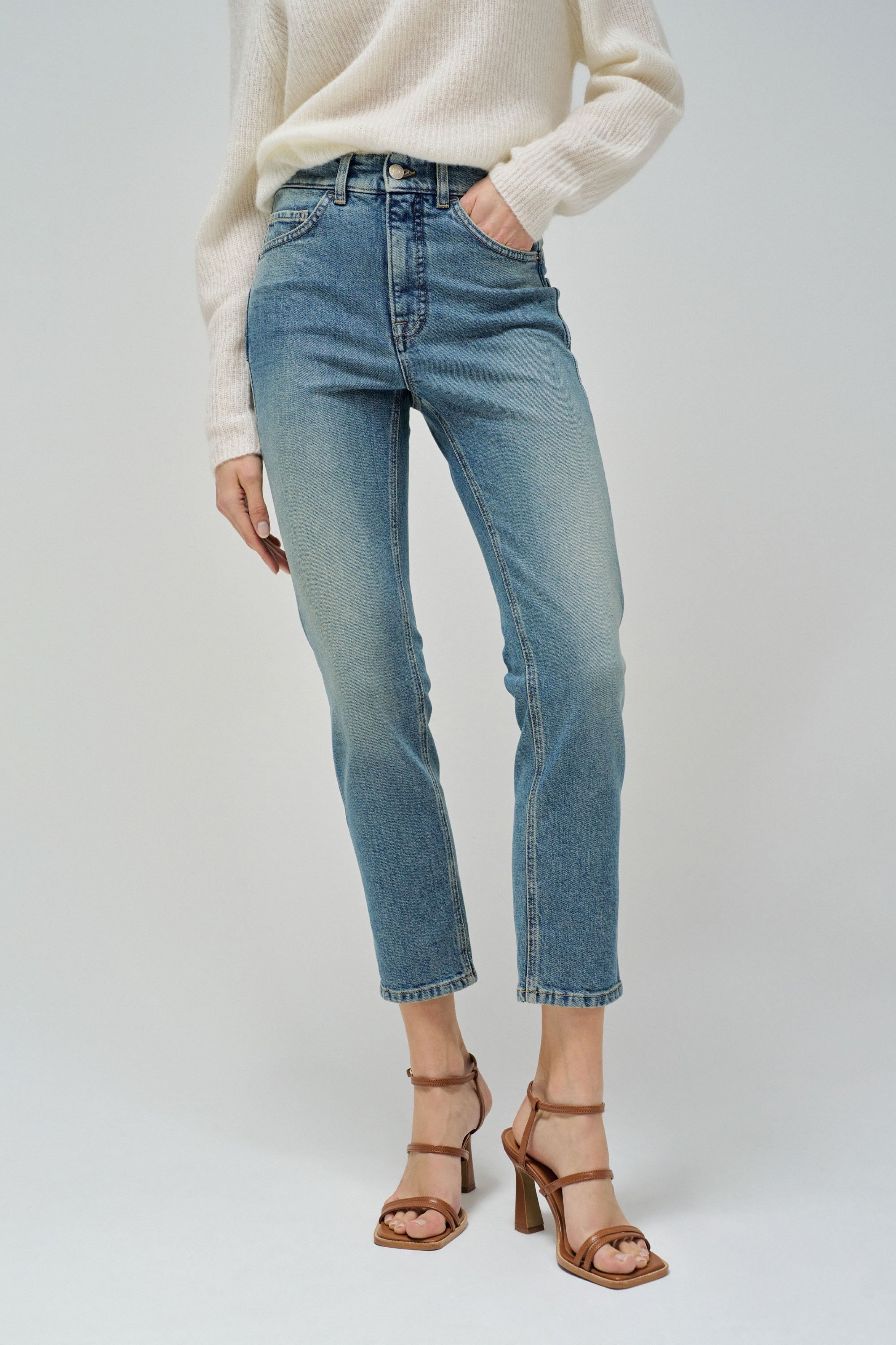 JEANS FAITH PUSH IN CROPPED SLIM