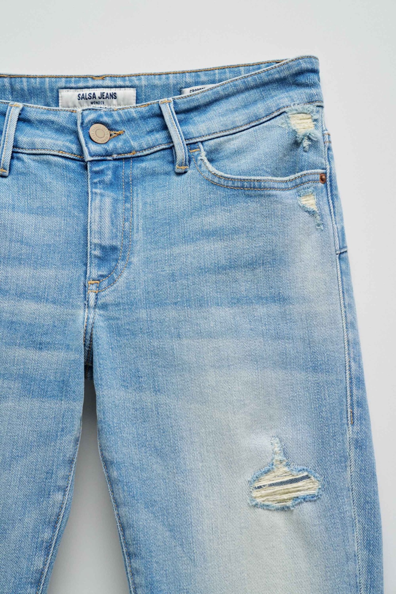 JEANS WONDER PUSH UP CROPPED SKINNY