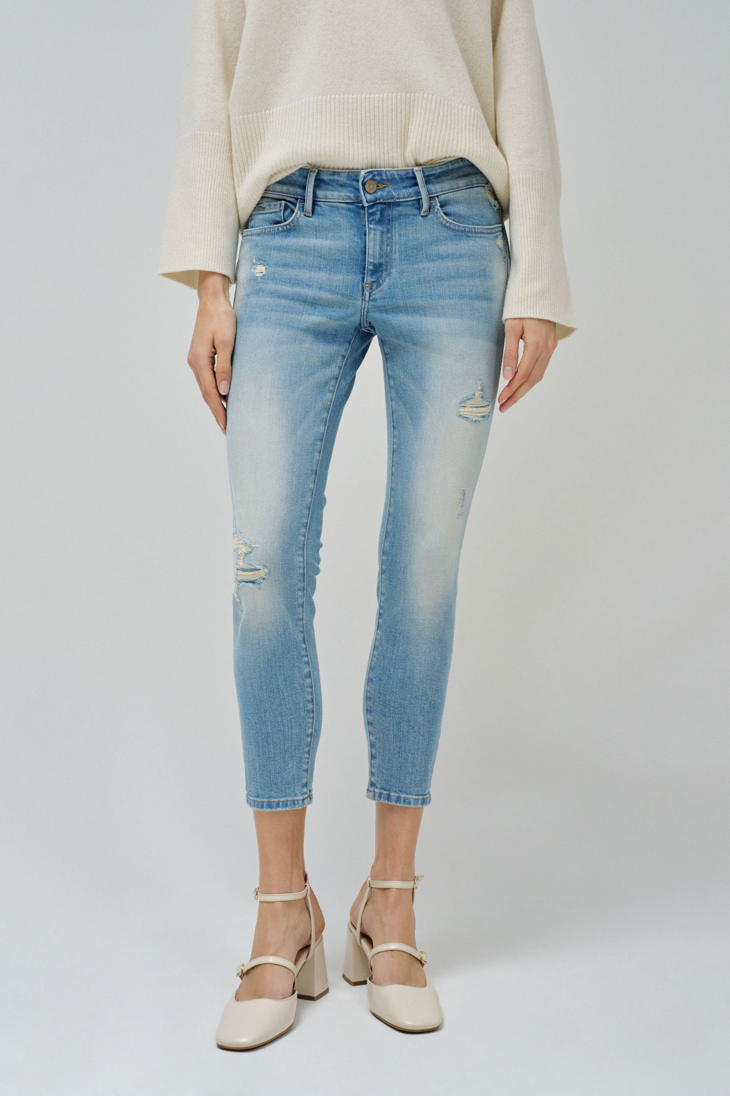 JEANS WONDER PUSH UP CROPPED SKINNY