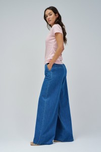 T-SHIRT WITH PRINT AND BEADS