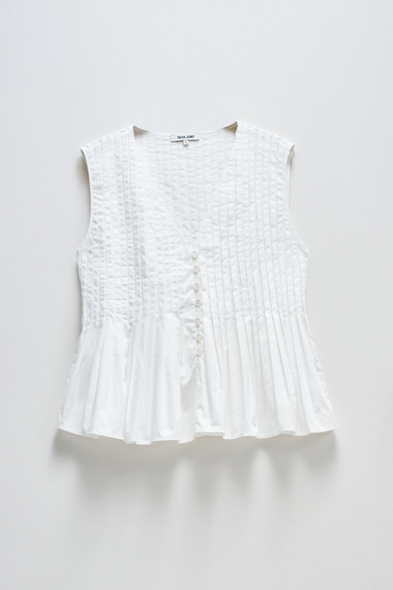 PLEATED BLOUSE