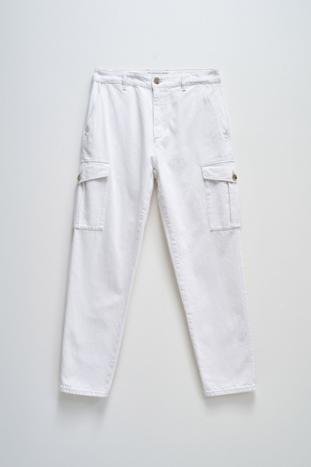 PANTALONS TAPERED STYLE CARGO
