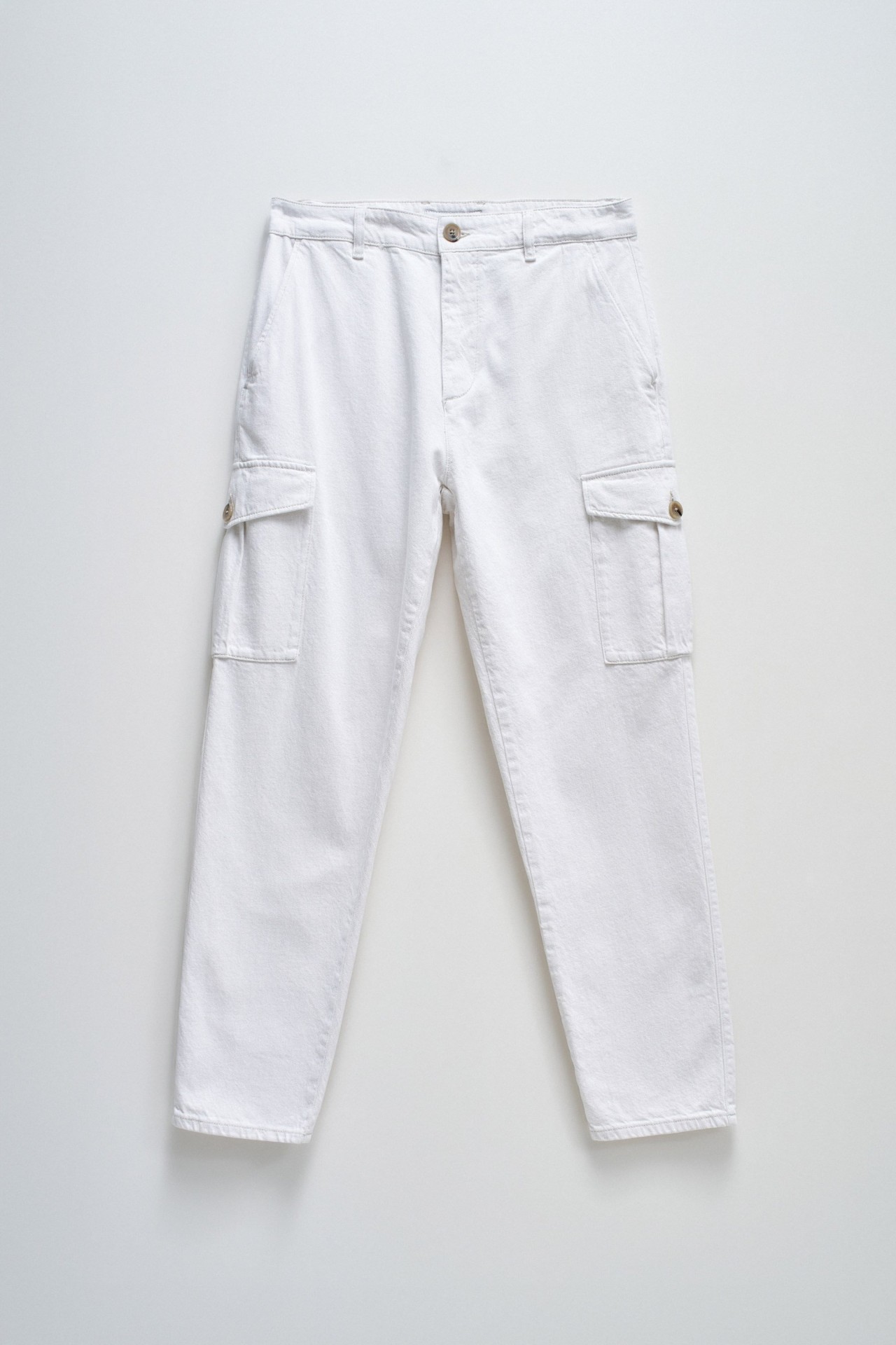 TAPERED CARGO STYLE TROUSERS