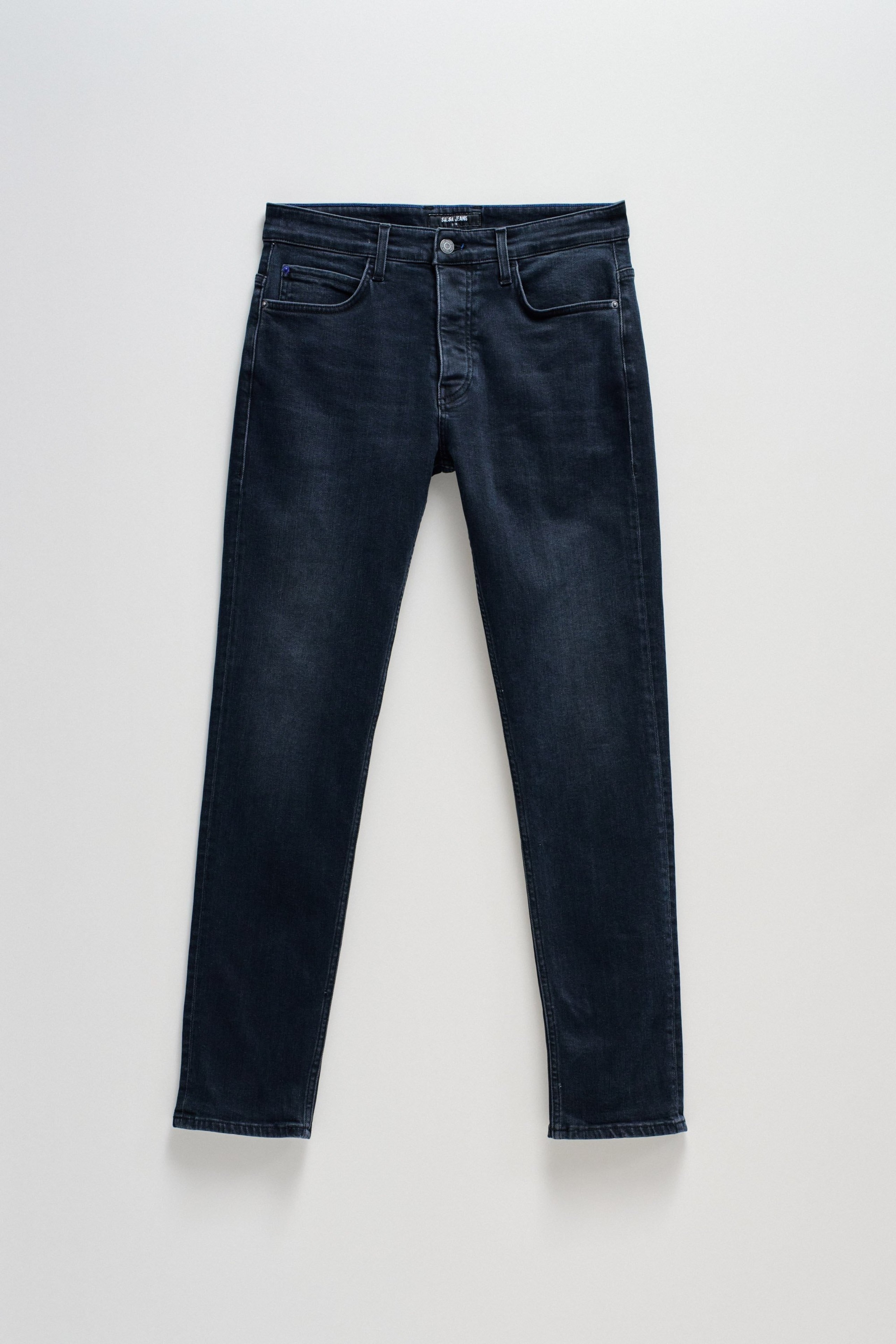 JEAN SLIM FIT AVEC LAVAGE FONCÉ