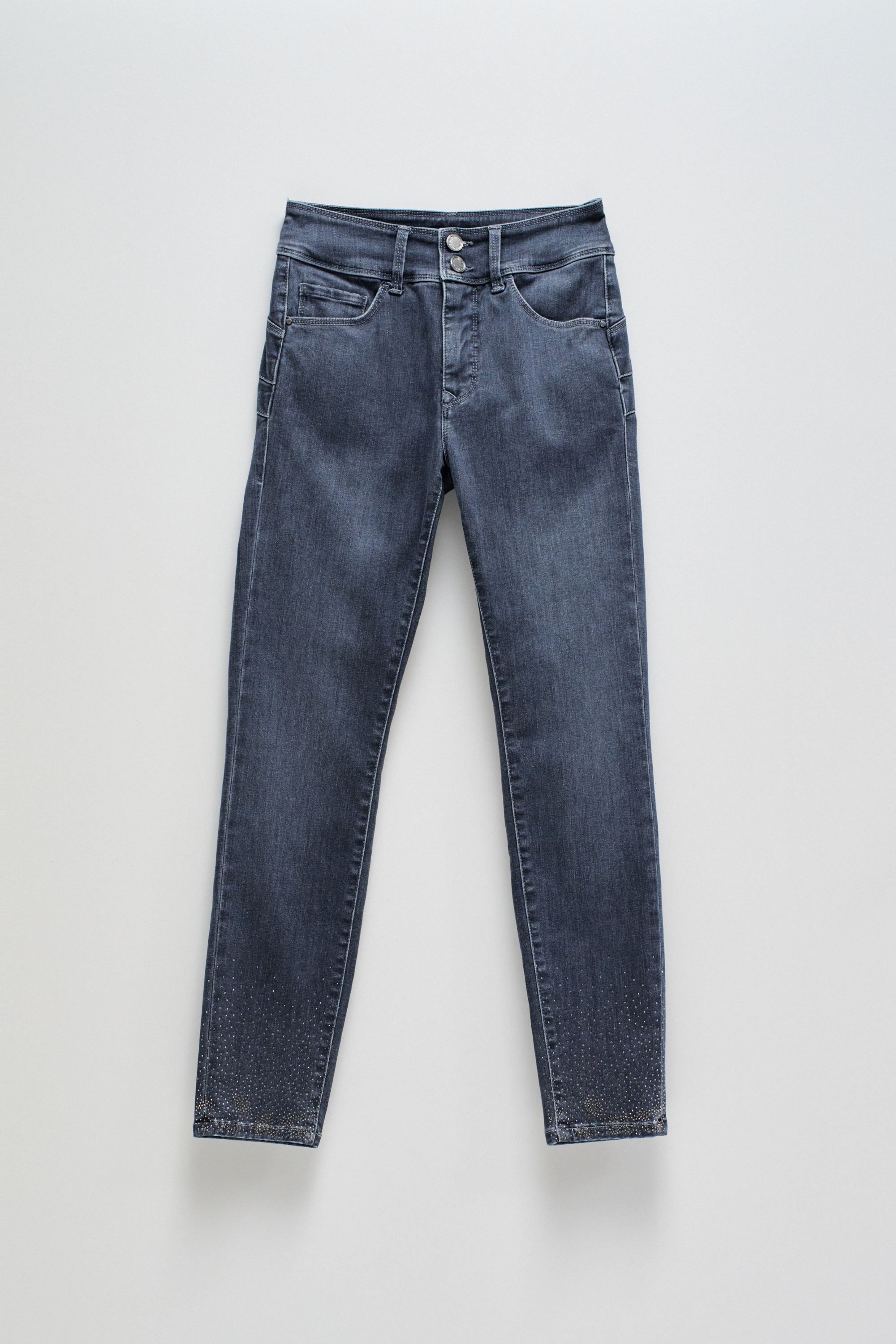 VAQUEROS SECRET PUSH IN CROPPED SKINNY