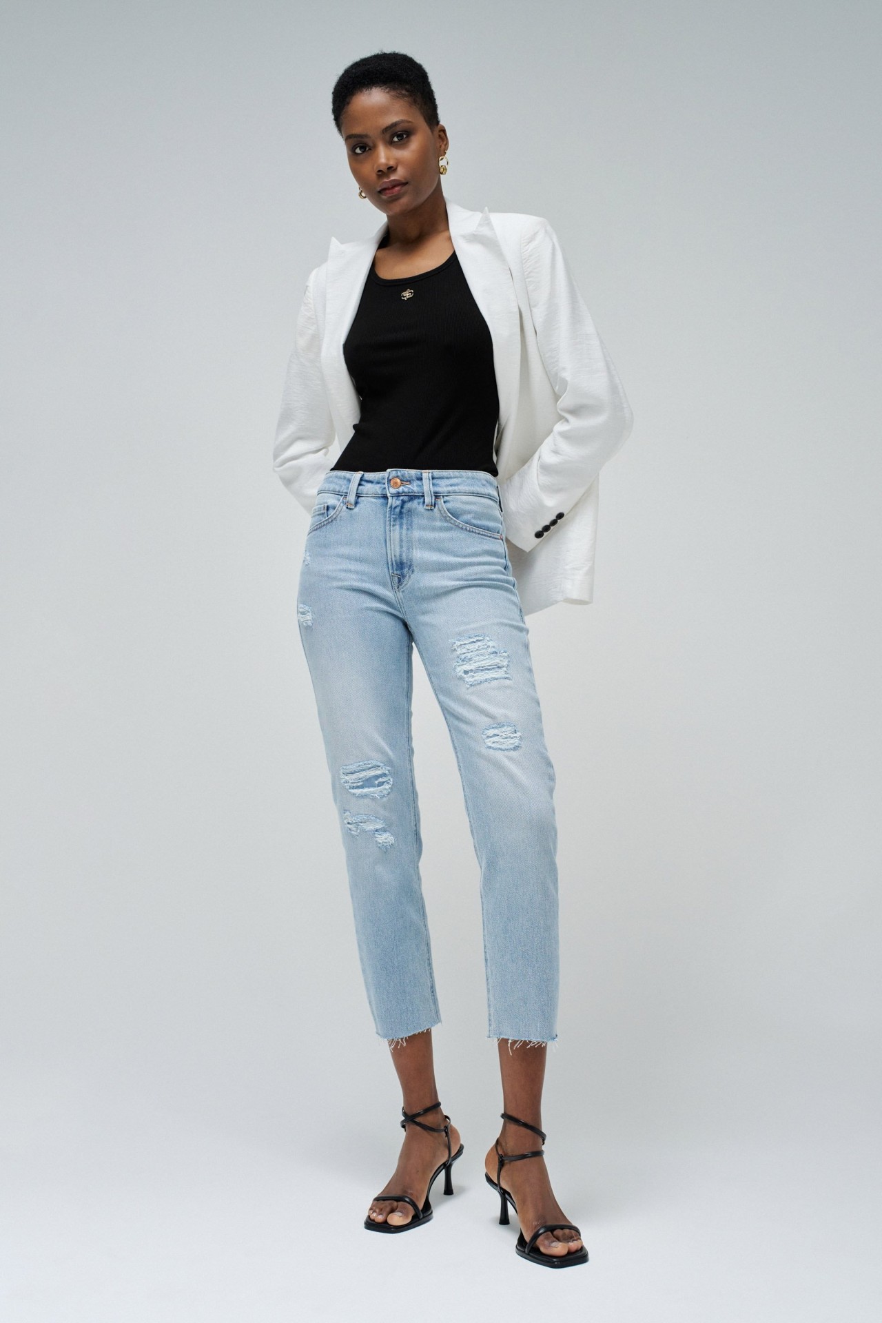 TRUE CROPPED SLIM JEANS