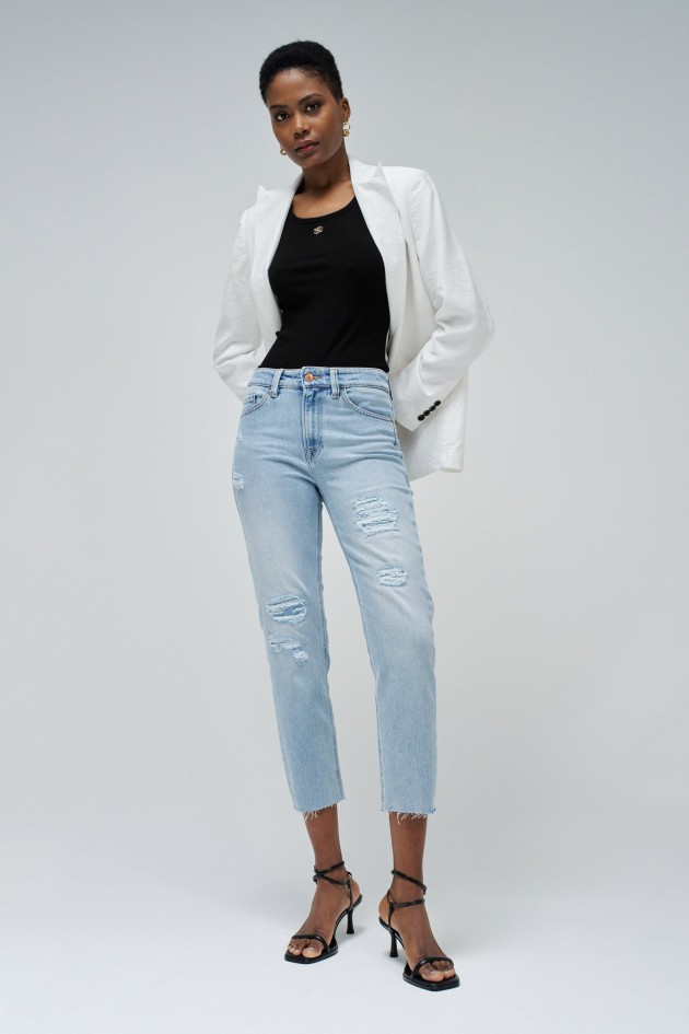 TRUE CROPPED SLIM JEANS