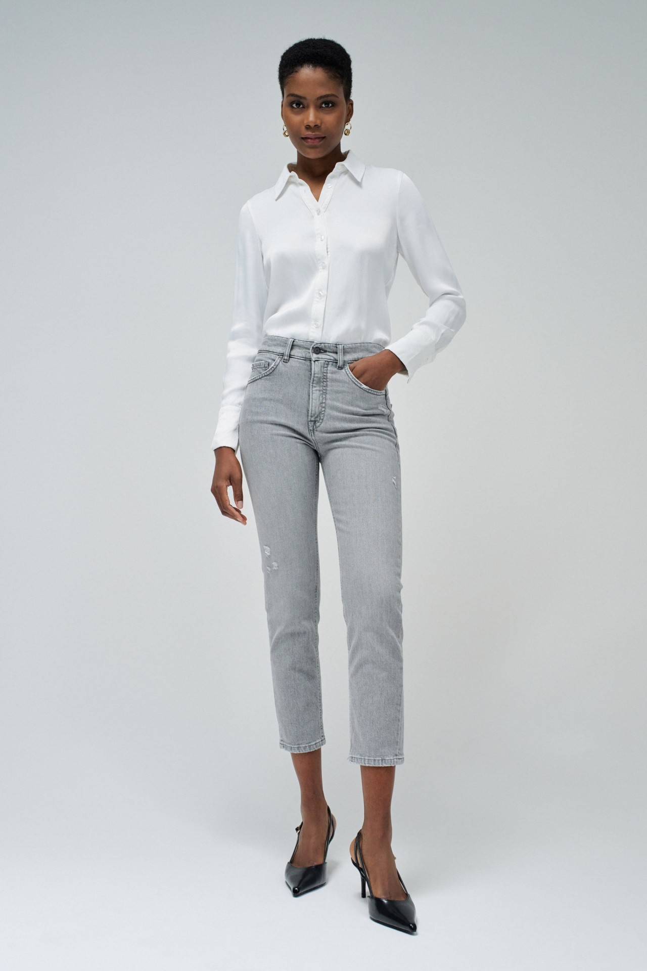 JEANS FAITH PUSH IN CROPPED SLIM