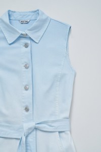 MIDI DENIM DRESS