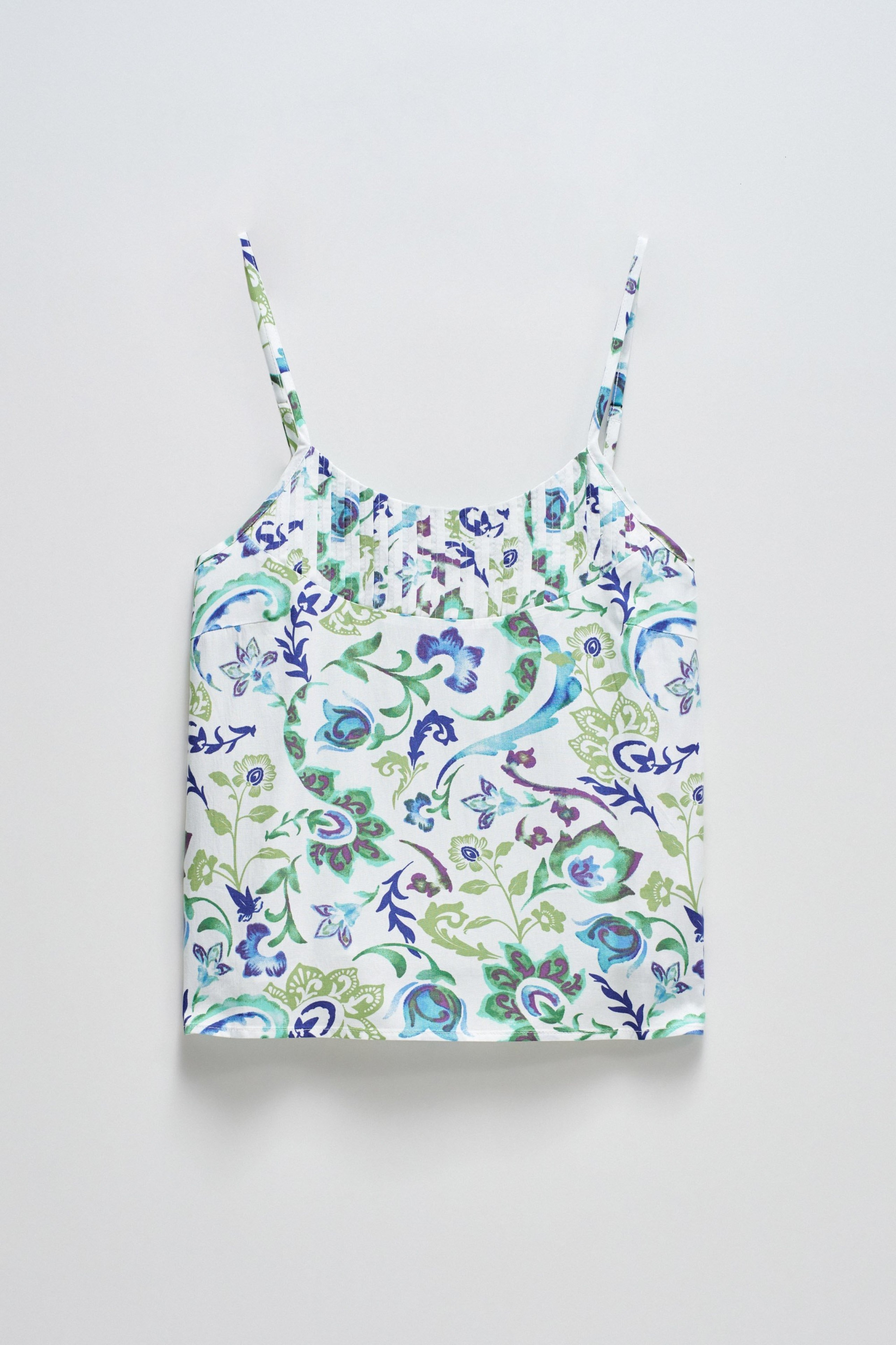 OBERTHEK MIT BLUMENMUSTER