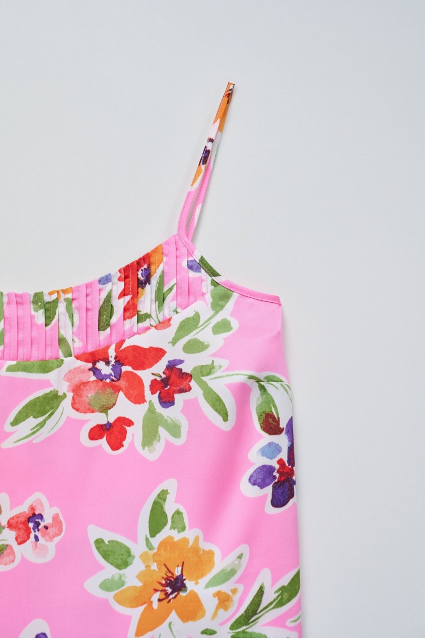 OBERTHEK MIT BLUMENMUSTER