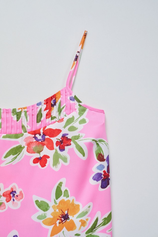 TOP COM PADRÃO FLORAL