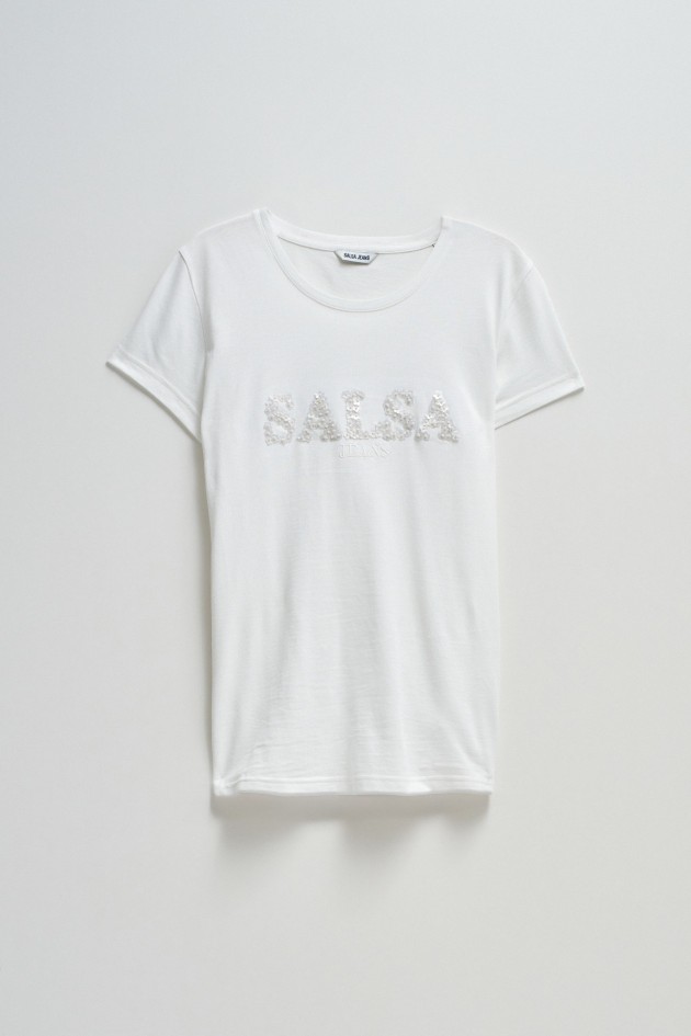 T-SHIRT MIT BRANDING