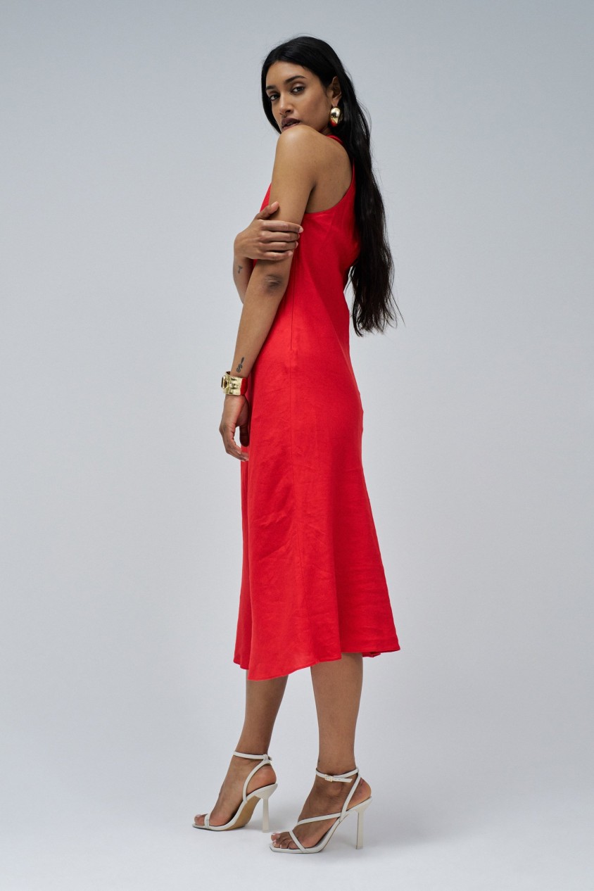 ROBE EN LIN