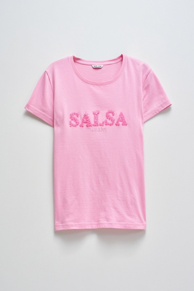 T-SHIRT MIT BRANDING