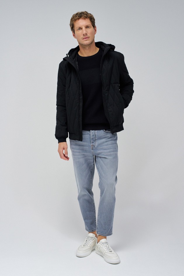 MANTEAU MATELASSÉ AVEC POCHES