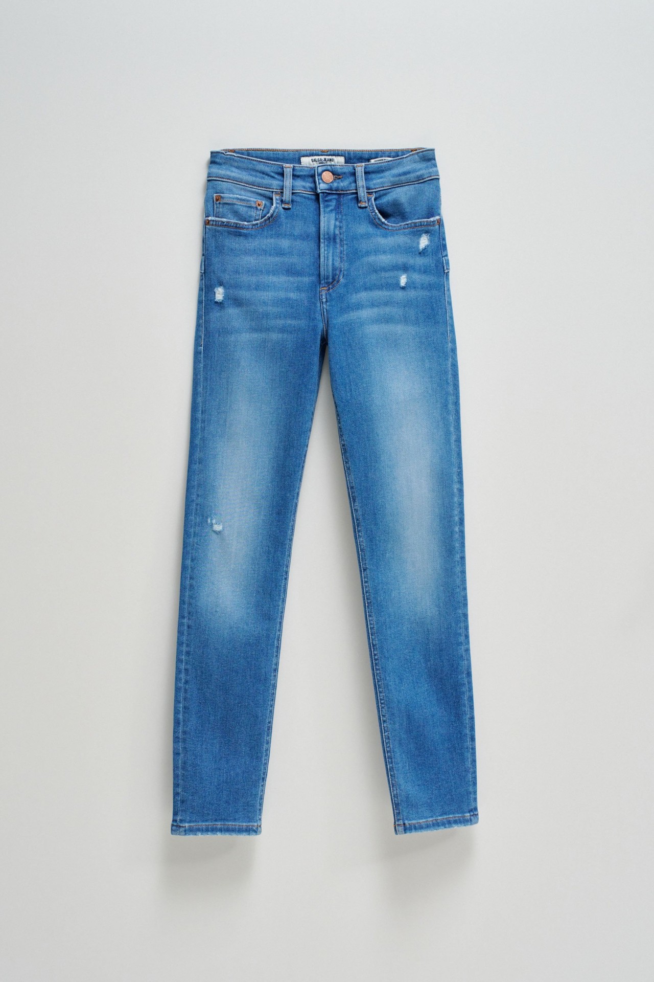 DESTINY PUSH UP CROPPED SKINNY JEANS