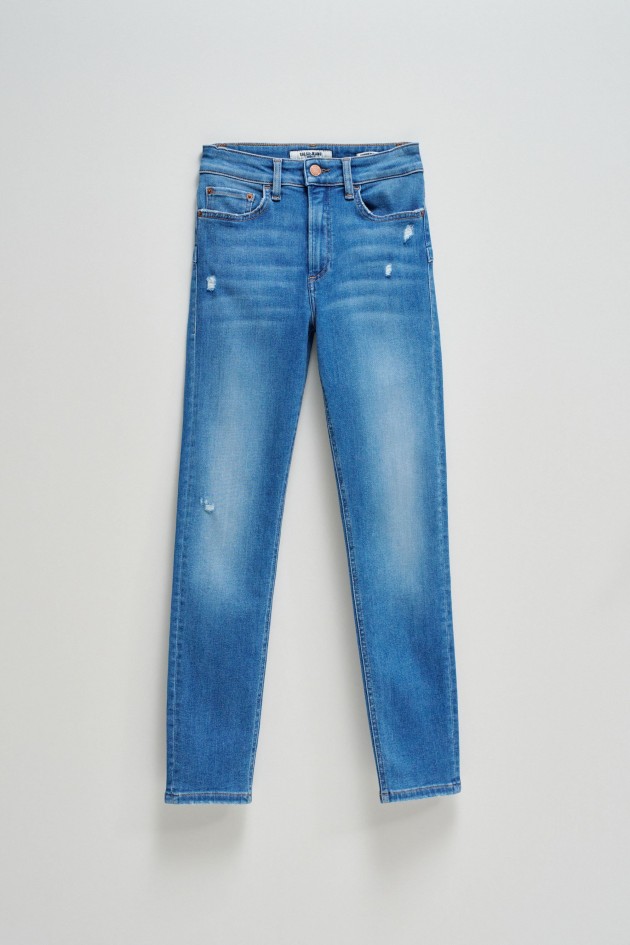 DESTINY PUSH UP CROPPED SKINNY JEANS