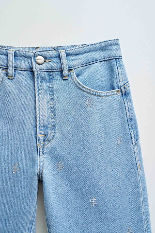 FAITH PUSH IN CROPPED SLIM JEANS