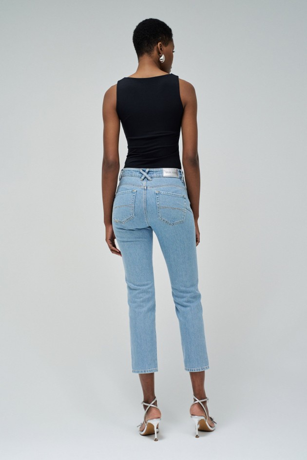 FAITH PUSH IN CROPPED SLIM JEANS