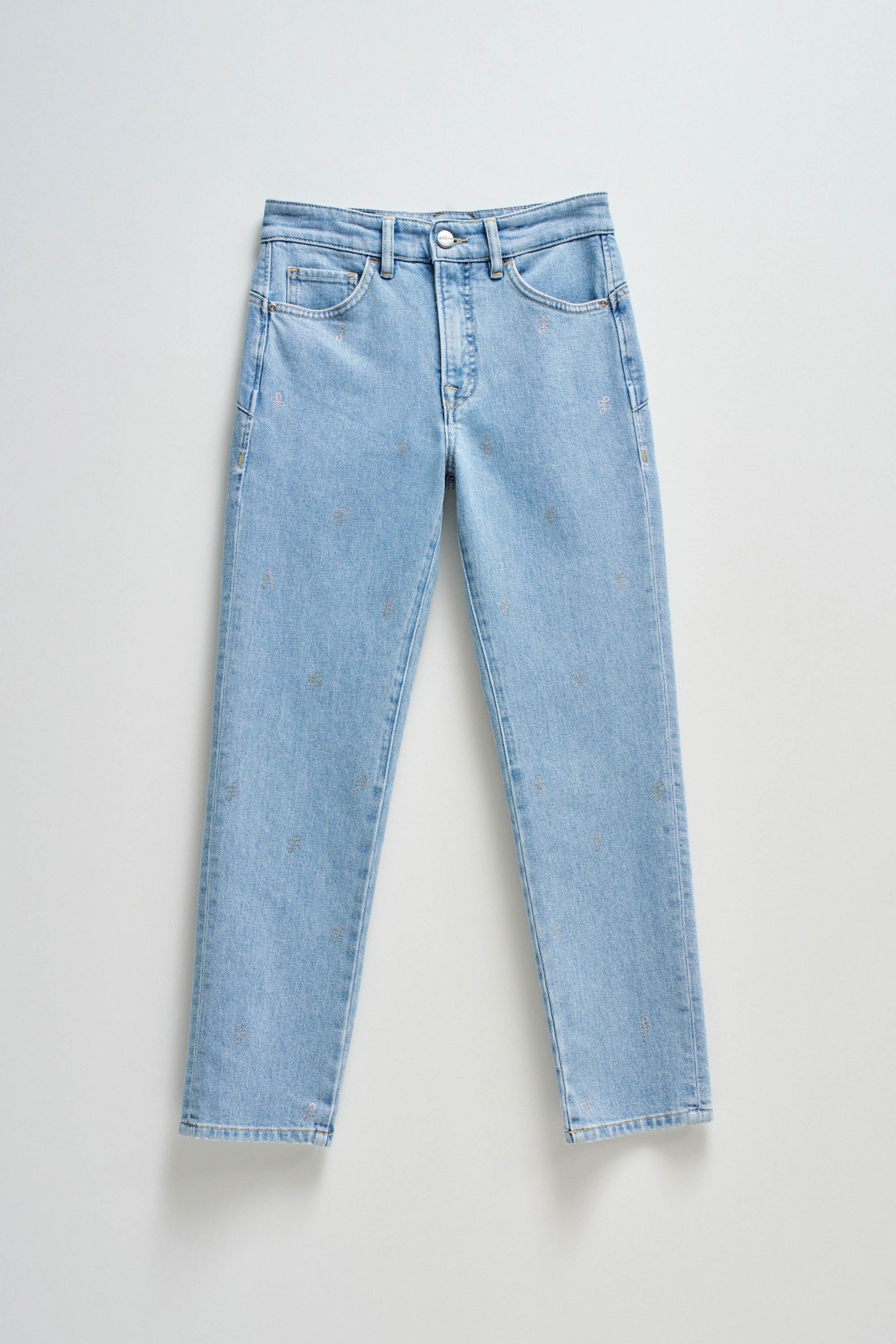 FAITH PUSH IN CROPPED SLIM JEANS