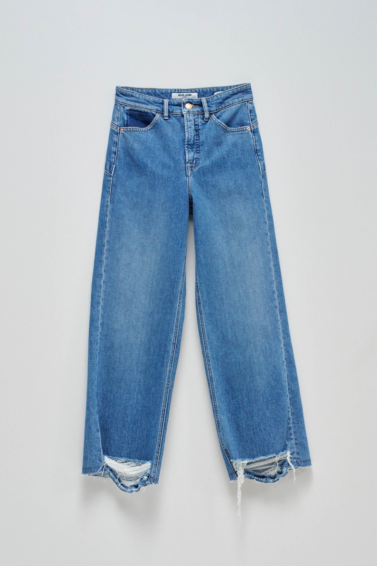 FAITH PUSH IN CROPPED STRAIGHT JEANS