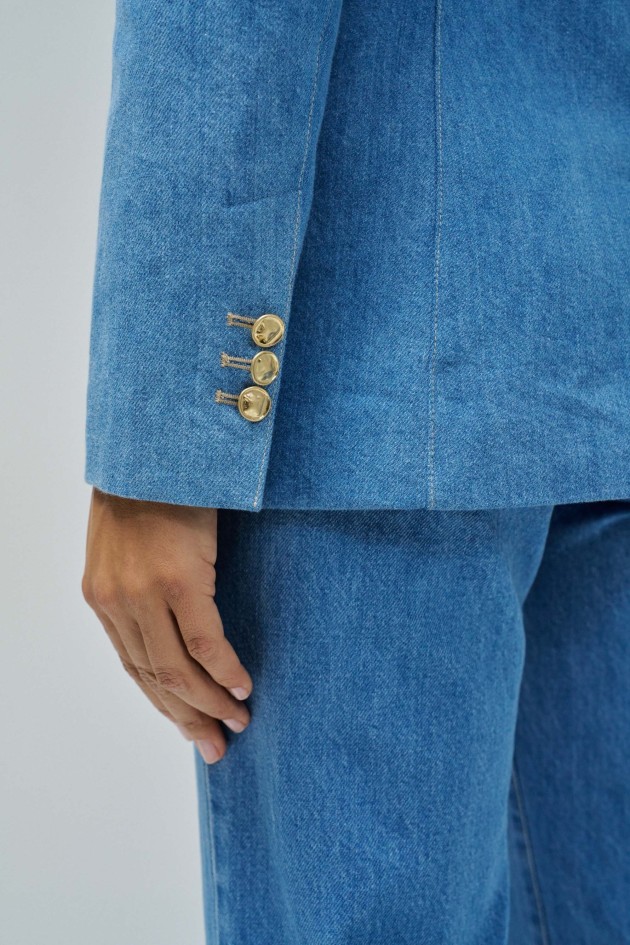 BLAZER AUS DENIM