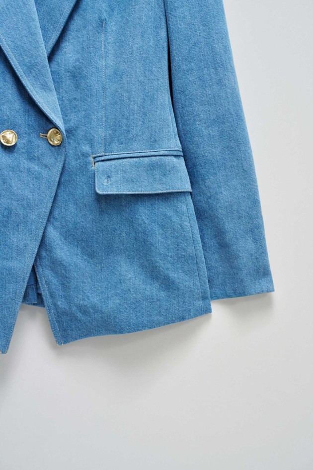 BLAZER AUS DENIM