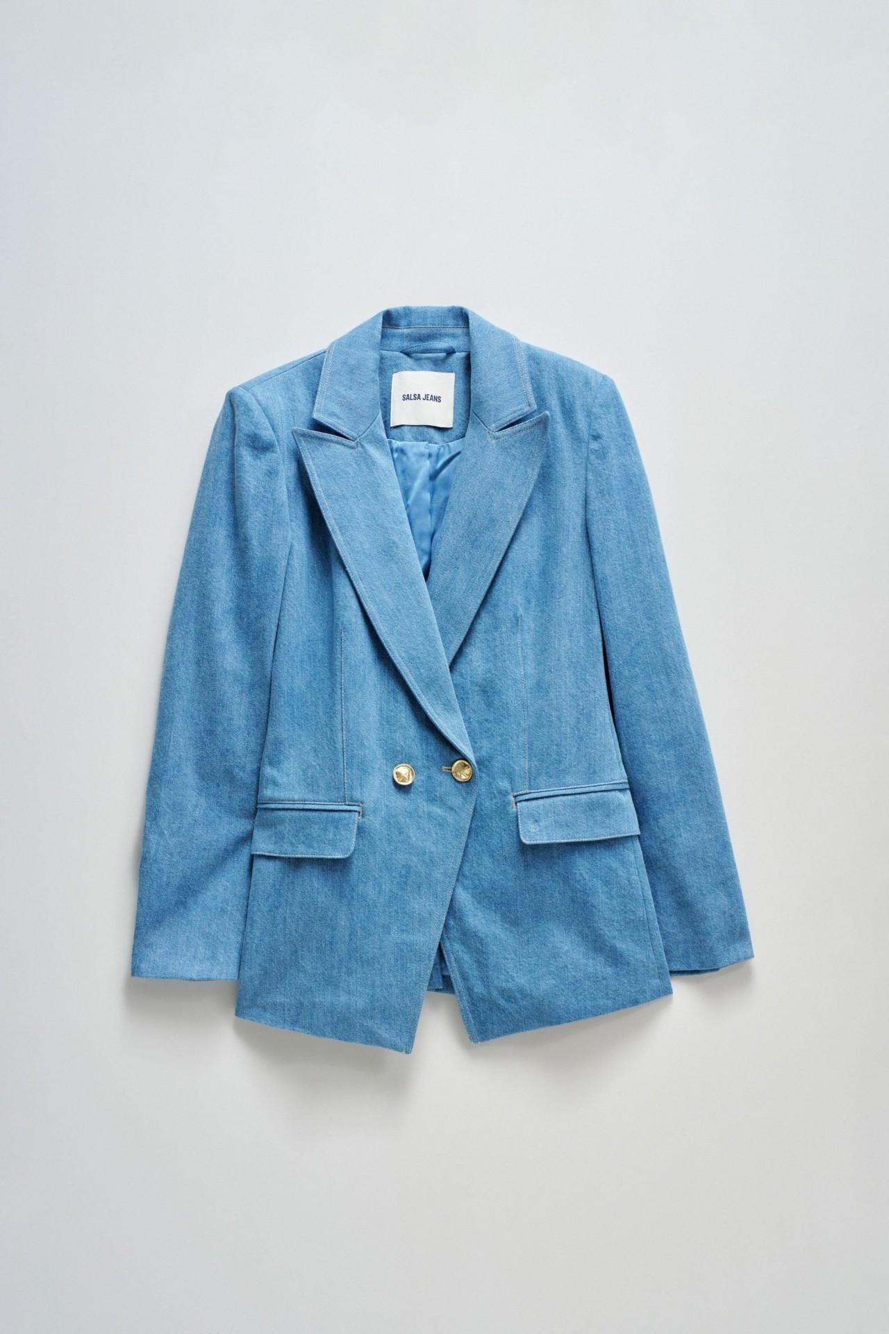 BLAZER EM DENIM