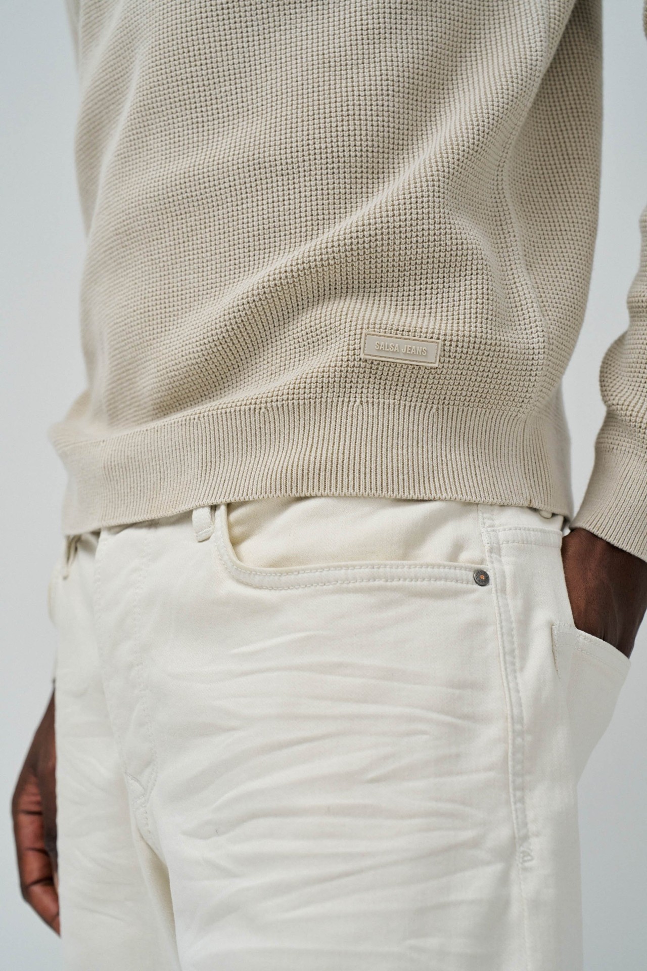 PULL EN MAILLE TEXTURE