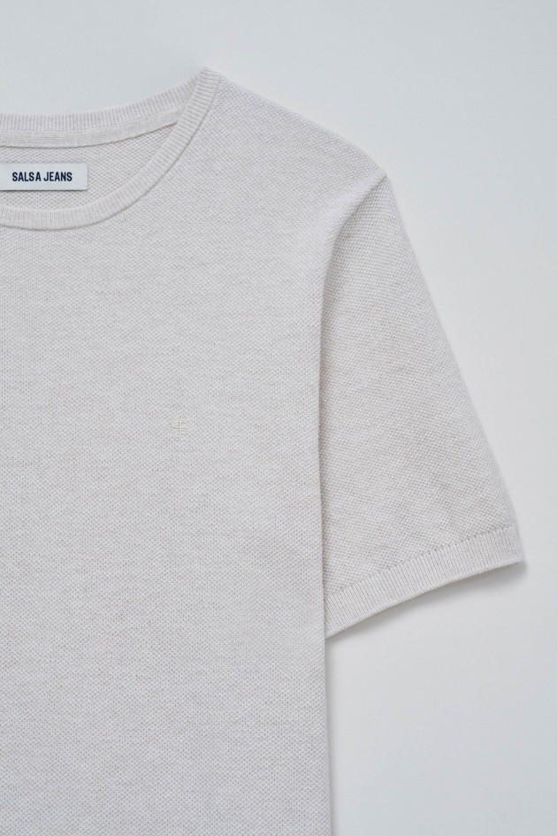 CAMISETA TEXTURIZADA