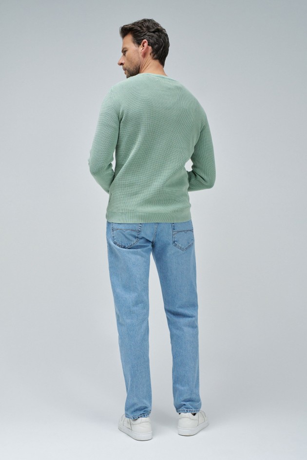 PULL EN MAILLE TEXTURÉE