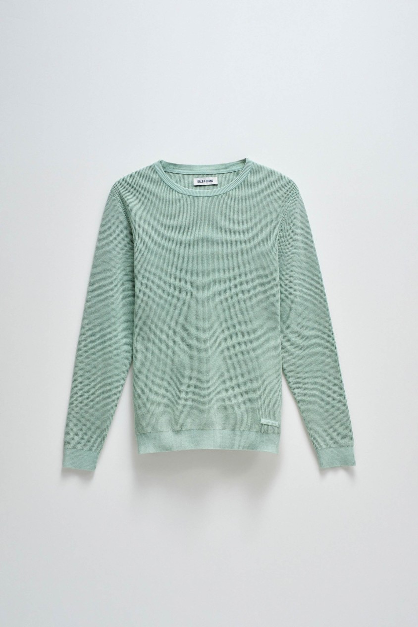 JERSEY DE PUNTO TEXTURIZADO