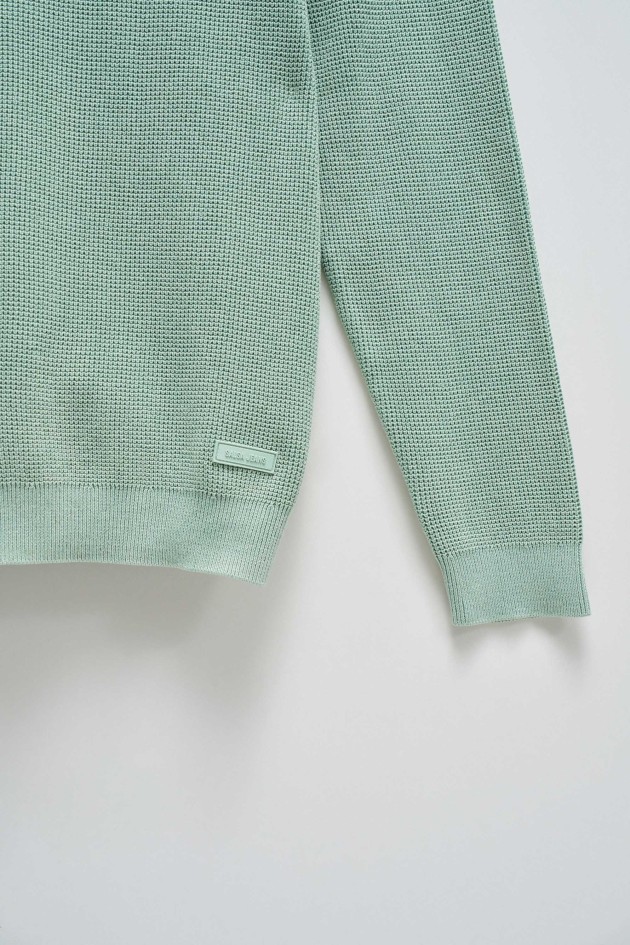 PULL EN MAILLE TEXTURÉE