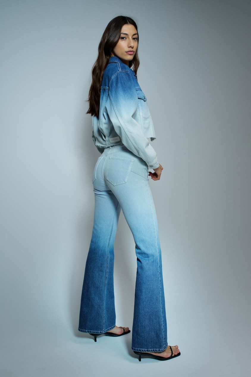DÉGRADÉ FAITH PUSH IN FLARE JEANS