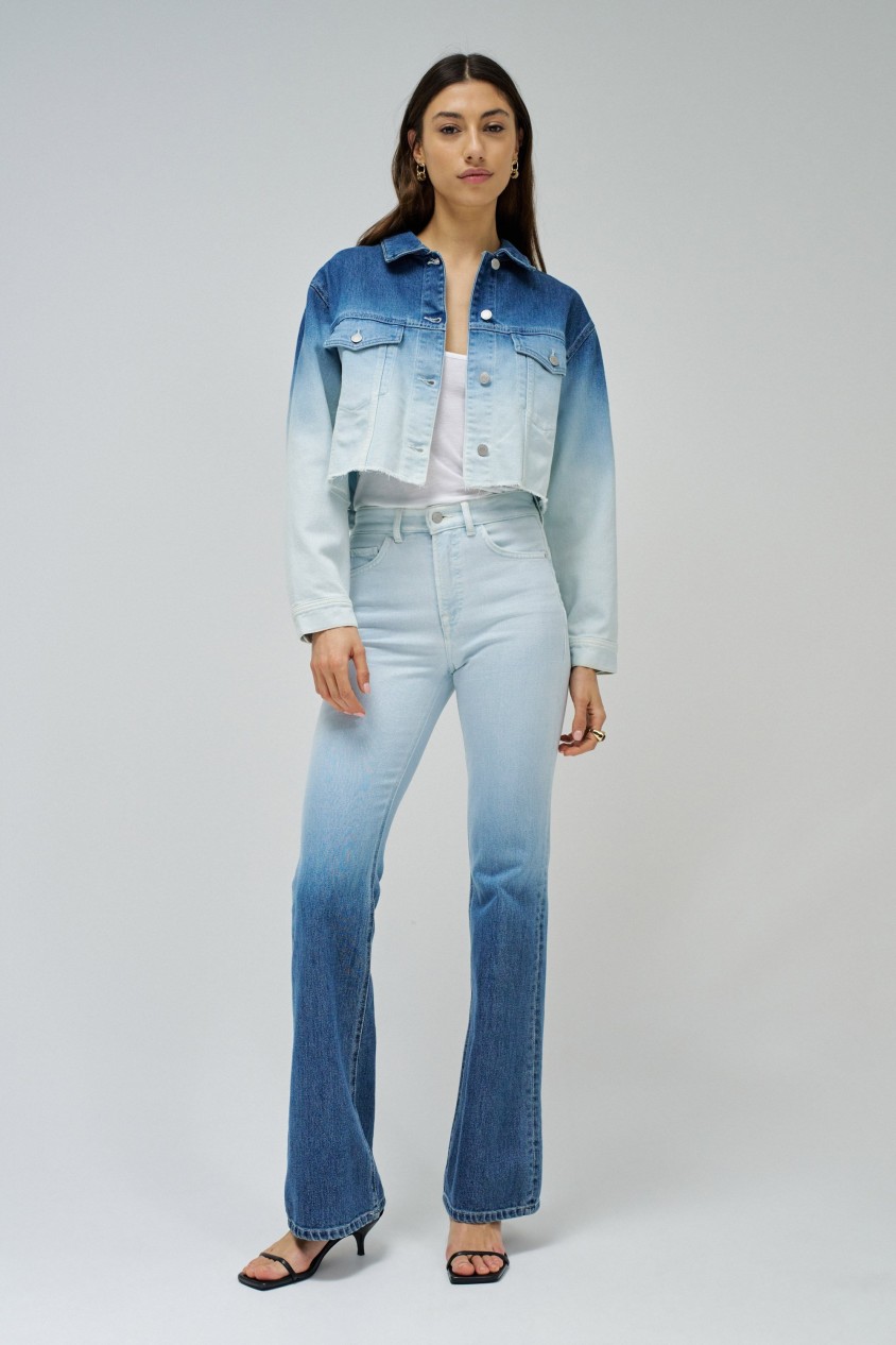 DÉGRADÉ FAITH PUSH IN FLARE JEANS