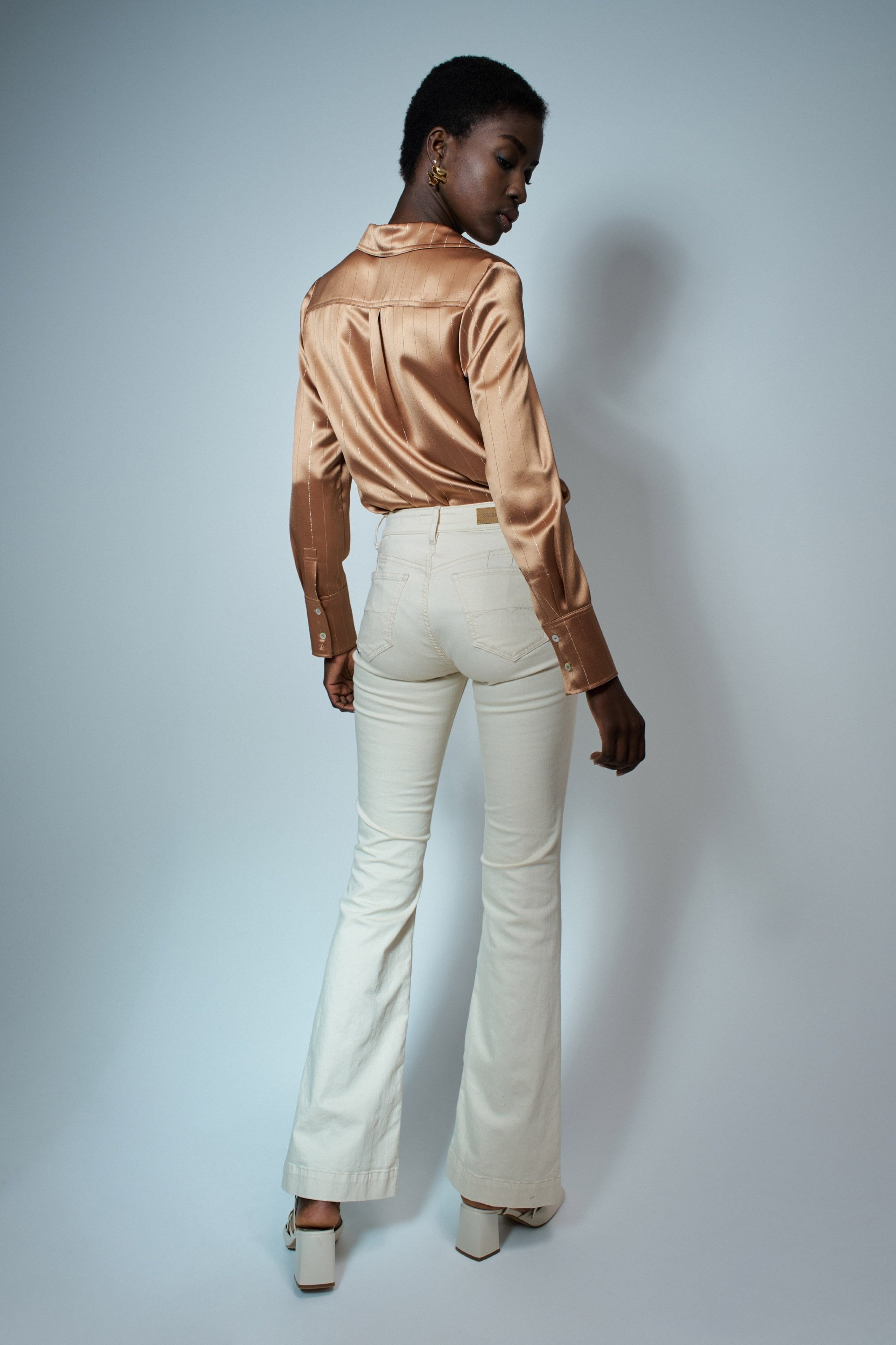 JEANS DESTINY PUSH UP FLARE