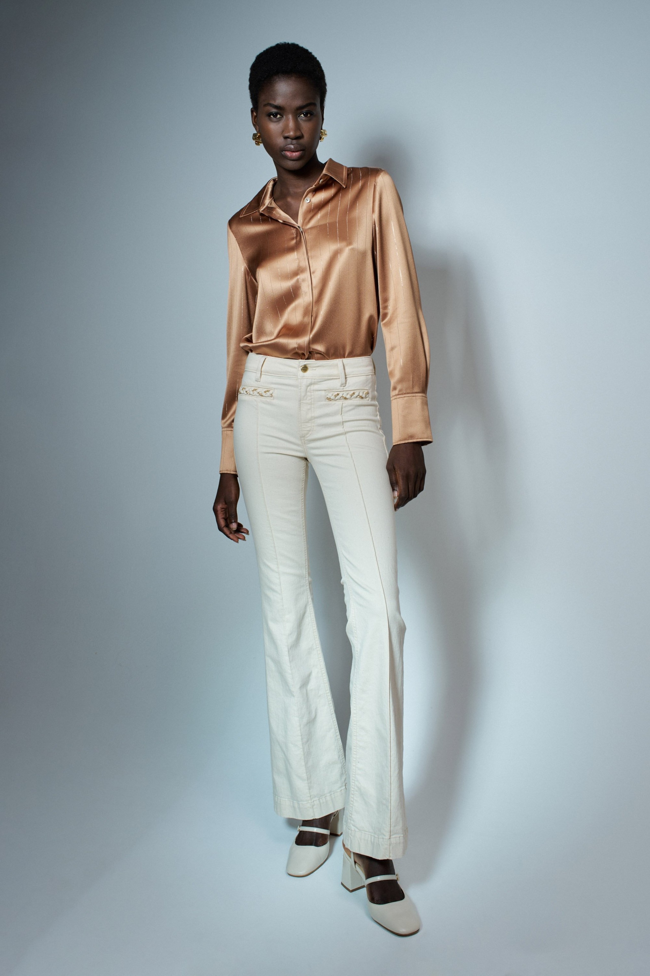 JEANS DESTINY PUSH UP FLARE