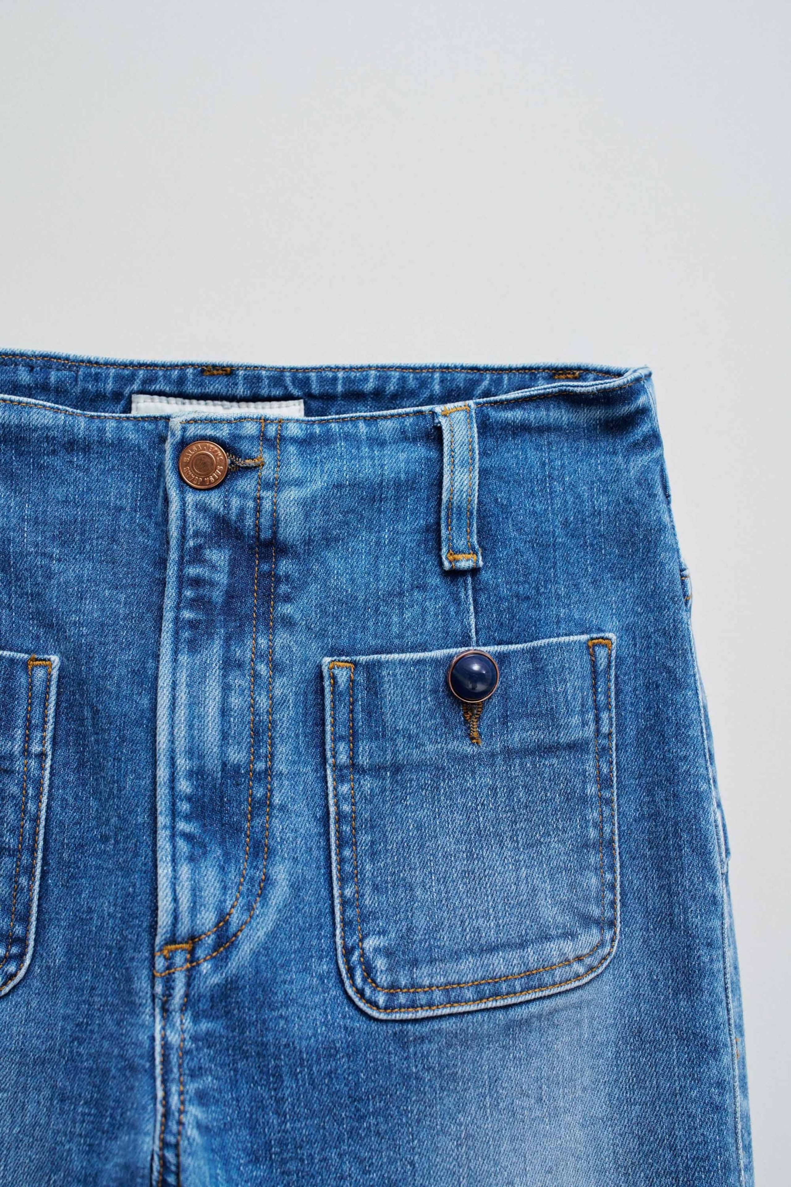 VAQUEROS DESTINY PUSH UP CROPPED SKINNY