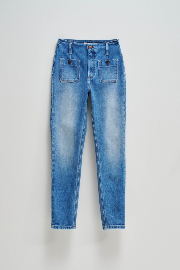 DESTINY PUSH UP CROPPED SKINNY JEANS