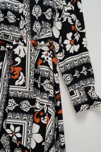 SHIRT DRESS WITH PATTERN