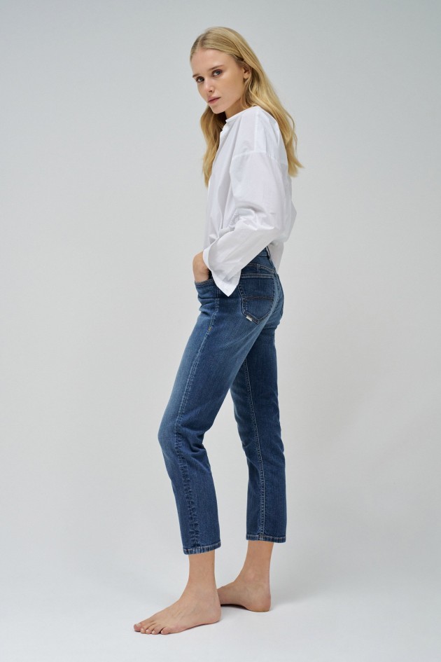 JEAN TRUE CROPPED SLIM BIODEGRADABLES