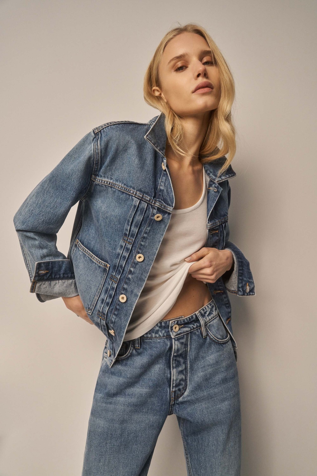 BIODEGRADABLE DENIM JACKET