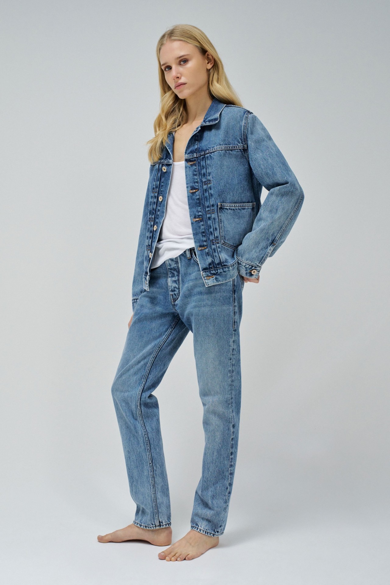 BIODEGRADABLE DENIM JACKET