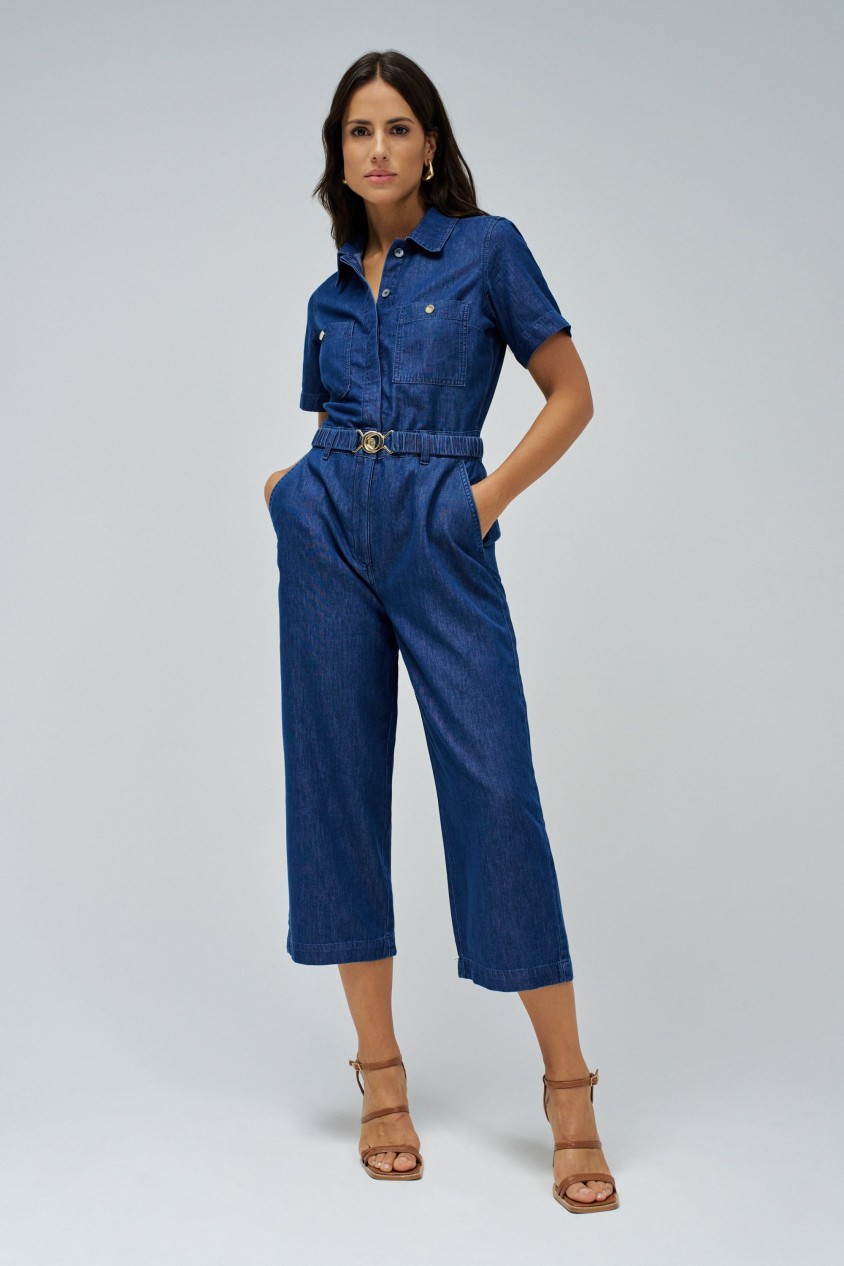 LIGHTDENIM JUMPSUIT