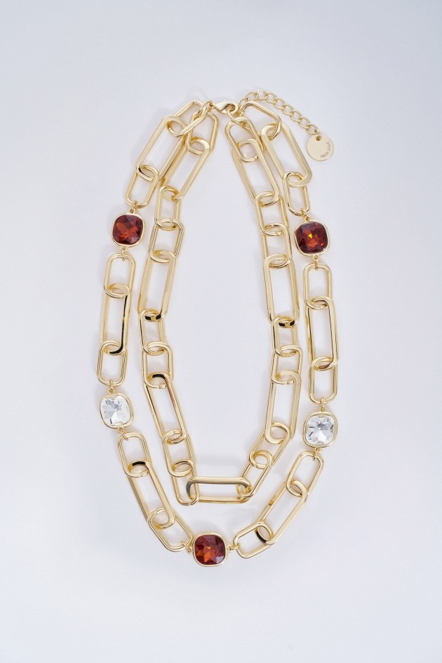 DOPPELKETTENHALSKETTE