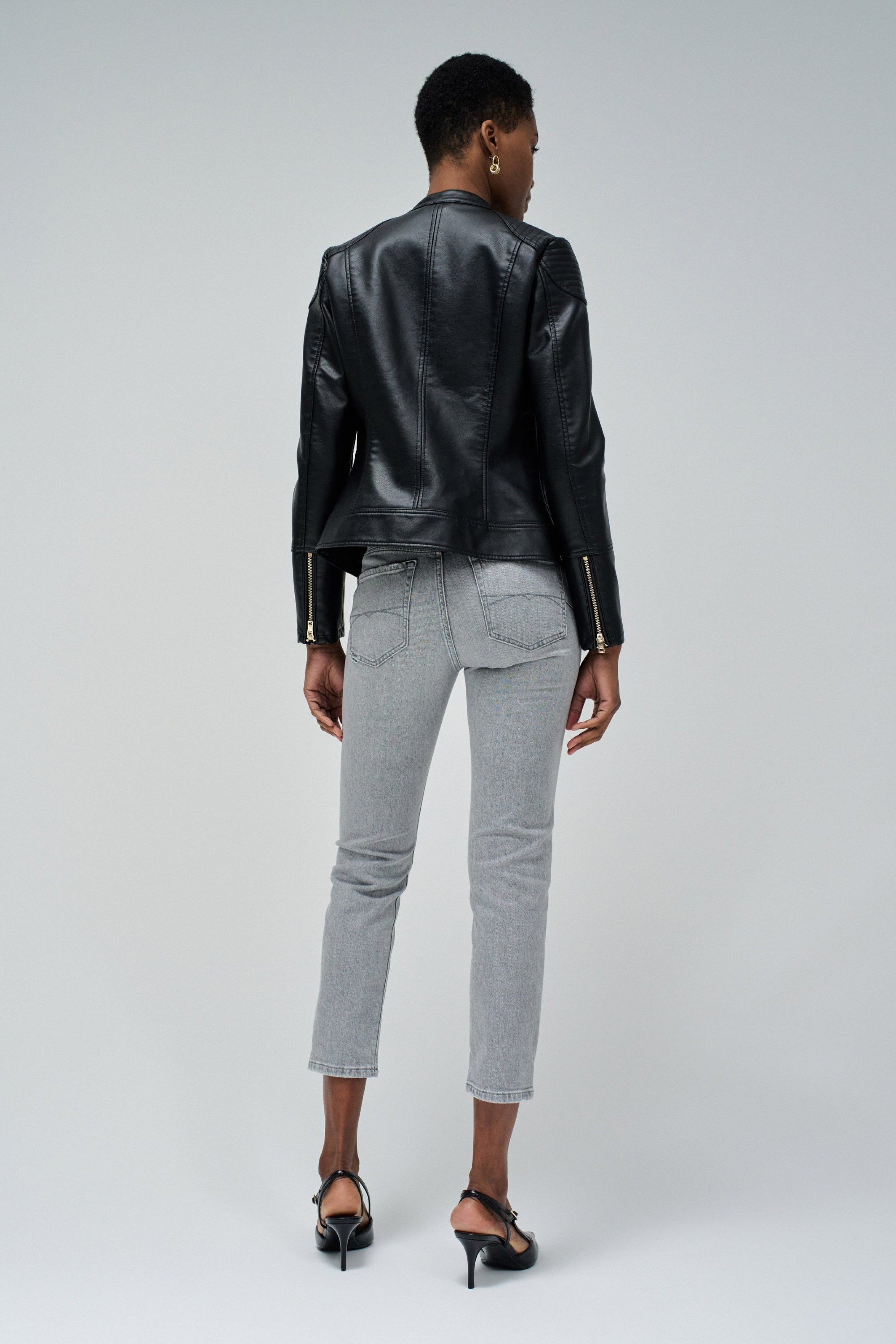 MANTEL KUNSTFELL-EFFEKT