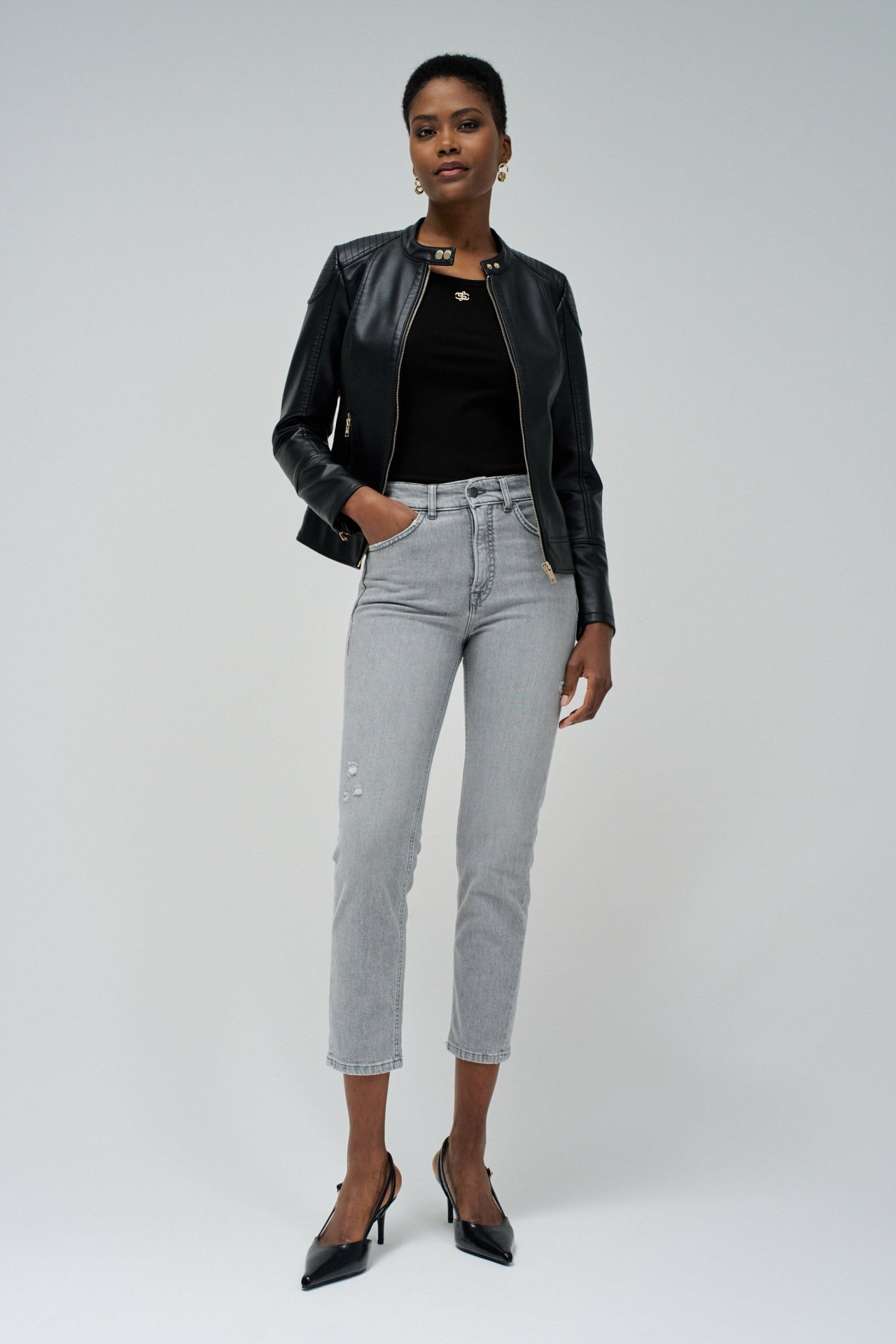 CAZADORA EFECTO PIEL