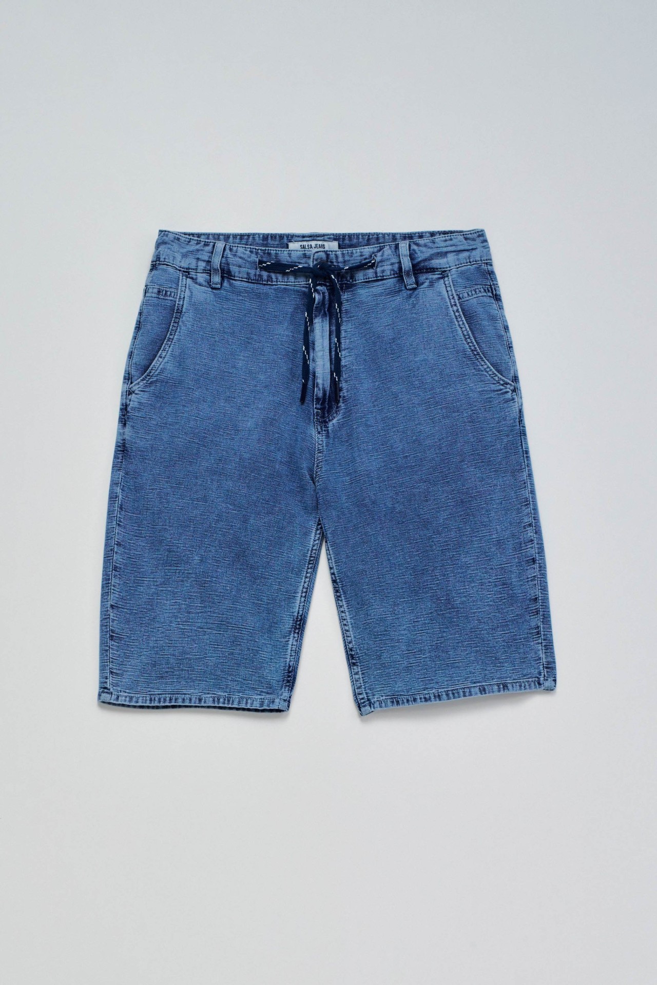 LINEN BLEND SHORTS